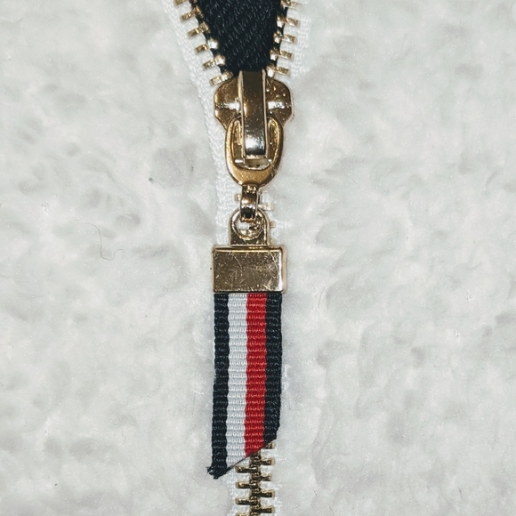 Tommy Hilfiger Faux Fur Pullover Jacket Size Med - Picture 2 of 7